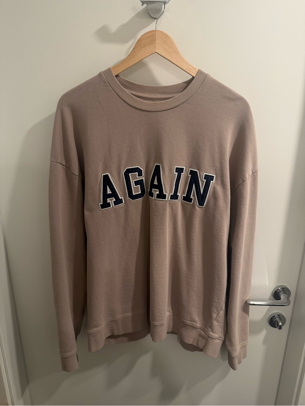 TopMan App Sweatshirt in Taupe